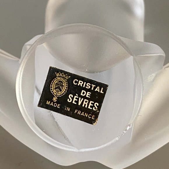 Vintage Cristal de Sevres France - Picture 3 of 3